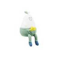 Badabulle Veilleuse Bertille - 12,3x2,3x10cm - Silicone/Polyester - Vert/Blanc - Marque Badabulle