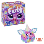 Furby Tie-Dye – Peluche Interactive – À partir de 6 ans – Francophone - Marque Hasbro - Age à partir de 6 ans