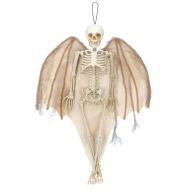 Décoration Squelette Ange - 40cm - Beige