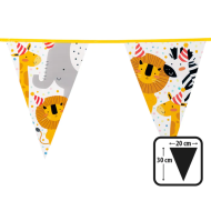 Vlaggenlijn Safari - 6m - PE - Multicolor