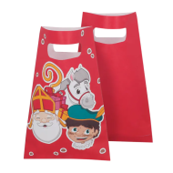Set Sachets Fête Saint-Nicolas - 23x15cm - Papier - Rouge - 10 pièces - Surmatelas