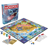 Hasbro Monopoly Disney Stitch - Bordspel - Vanaf 8 Jaar - Merk Hasbro - Leeftijd vanaf 8 jaar
