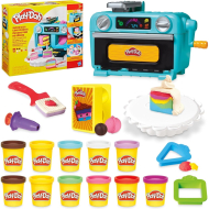 Play-Doh Hair Super Slice Cake Set - Boetseerklei - 11 Play-Doh Potjes - Vanaf 3 Jaar - Merk Play-Doh - Leeftijd vanaf 3 jaar