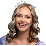 Diadeem 'Bride to be' - Dames - Metaal - Rose Goud