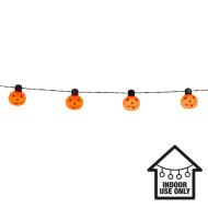 Guirlande lumineuse LED Citrouille - 175cm - Orange