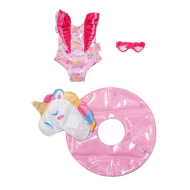 Baby Born Zwem set Unicorn - 43cm - Leeftijd vanaf 3 jaar