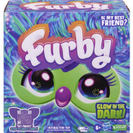Furby Galaxy – Peluche Interactive – Glow in the Dark – À partir de 6 ans – Francophone - Marque Hasbro - Age à partir de 6 ans