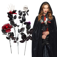 Fleurs Halloween - 45cm - 5ass