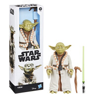 Star Wars Titan Hero Series Yoda Figurine et Accessoires - 17.5 cm - Dès 4 Ans - Marque Hasbro - Age à partir de 4 ans