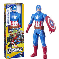 Marvel Avengers Titan Heroes Série Captain America – 30?cm – À partir de 4?ans - Marque Marvel - Age à partir de 4 ans