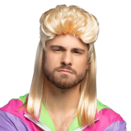 Pruik Larry - Heren - Blond