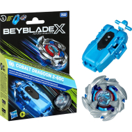 Beyblade X Cobalt Dragoon Launcher Set – À partir de 8 ans - Marque Beyblade Burst - Age à partir de 8 ans