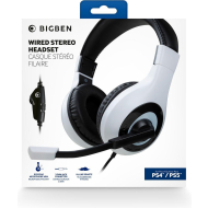 Bigben Stereo Gaming Headset V1 - PS5/PS4 - Wit - Opties Over ear