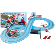 Carrera First Racebaan Mario Kart - 2 Voertuigen Mario vs. Yoshi - 2,4m - Merk Carrera Go - Leeftijd vanaf 3 jaar