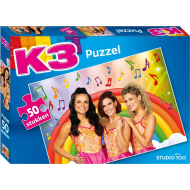 K3 Puzzle Robe de Sirène - 50 Pièces - Dès 4 Ans - Age à partir de 4 ans