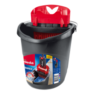 Vileda UltraMax Bucket&Pers Système de Nettoyage- 13L - Gris/Rouge - Marque Vileda - Couleur Gris,Rouge - Matériel Matière plastique