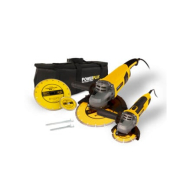 Powerplus POWX06250 Meuleuses d’Angle  - 2000W - 23/11,5cm - 2 Pièces - Marque Powerplus