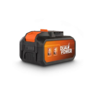 Powerplus Dual Power Accu - 40V - 8,0/4,0Ah - Oranje - Merk Powerplus
