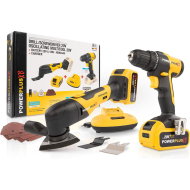 Powerplus XB Elektrische Gereedschapsset - Schroefboormachine en Oscillerende Multitool - 20V - Merk Powerplus