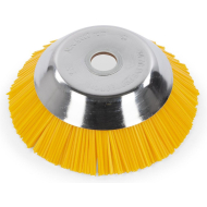 Powerplus POWACG3522 Brosse Disque pour Débroussailleuse - 20cm - Nylon - Jaune - Marque Powerplus