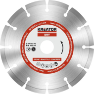 Kreator Disque Diamante Premium - Sec - Ø200mm - Marque Kreator