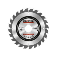 Kreator Cirkelzaagblad voor Hout - 24 Tanden - Ø165mm - Merk Kreator