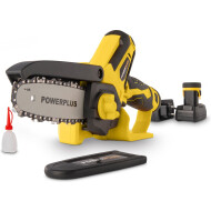 Powerplus POWXG1045V Mini-Tronçonneuse sans Fil - 12V - Jaune/Noir - Marque Powerplus