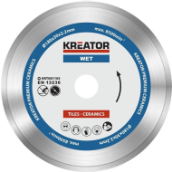 Kreator Disque Diamante Premium - Eau - Ø180mm - Marque Kreator