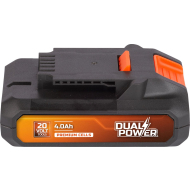 Dual Power POWDP9024 Accu 4Ah - 20V - Merk Powerplus - Opties Nvt - Type batterij Li-Ion