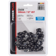 Powerplus Premium Ketting - Maat 1,09mm - 45 Tanden - 300mm - Gehard Staal - Merk Powerplus