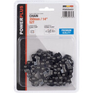 Powerplus Premium Ketting - Maat 1,3mm - 52 Tanden - 350mm - Gehard Staal - Merk Powerplus