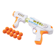 Pistolet à Balles - 10 Balles - Cible de Tir - Marque DDD Toys - Age à partir de 6 ans