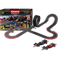 Carrera Go!!! Racebaan Formule 1 - Max Verstappen No.1 en Lewis Hamilton No.44 - Schaal 1:43 - 6,3m - Merk Carrera Go - Leeftijd vanaf 14 jaar
