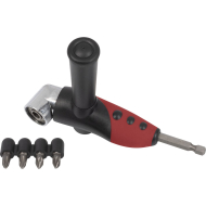 Kreator KRT063700 Porte-Embout Coudé - 18V - Noir - Marque Kreator