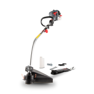 Powerplus POWEG6050 Débroussailleuse thermique - 38 cm/25,4cc - Noir - Marque Powerplus