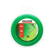 Kreator KRTGTH3050 Trimmerdraad - 50m - Groen - Merk Kreator