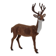 Hert Staand - 37cm - Bruin