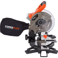 Powerplus Dual Power Verstekzaag - 20V - Exclusief Batterij - Ø210mm - Oranje - 2 delig - Merk Powerplus