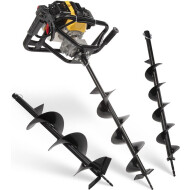 Dual Power POWXG50551 Tarière à Essence + 3 Mèches - 52cc - Marque Powerplus - Type d'outils Tarière de terre