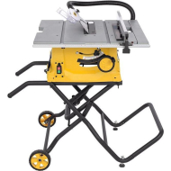 Powerplus Tafelzaag - 2000W - 91,7cm - Ø250mm - Geel - 2 delig - Merk Powerplus