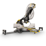 Powerplus Telescopische Verstekzaag - Tweezijdig - 2200W - Ø305mm - 2 delig - Topper - Merk Powerplus