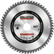Kreator Cirkelzaagblad voor Hout - 60 Tanden - Ø210mm - Merk Kreator