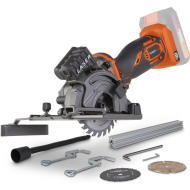 Powerplus Dual Power Invalzaag - 20V - Exclusief Batterij - Ø89cm - 7 delig - Merk Powerplus