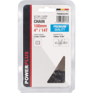 Powerplus Premium Ketting - Maat 1,1mm - 14 Tanden - 100mm - Gehard Staal - Merk Powerplus