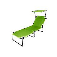 Chaise longue Cuba apple green 187x56x30 cm - Nouveau depuis 01/06/2021 - Marque DDD - Matériel Aluminium