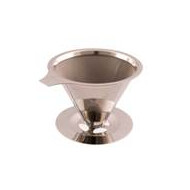 Point-Virgule Herbruikbare Koffiefilter - 18/8 2/4 Kopjes - Uit RVS - Merk Point Virgule