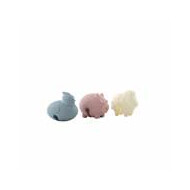 Dotz 3 Stoomaflaters Kip, Varken en Schaap - 3,8x2,5x3,2cm - Uit Silicone - Merk Dotz