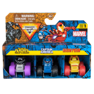 Monster Jam Marvel Mini Monster Truck - 3-delig - 1:87 Schaal - Vanaf 3 Jaar - Merk Monster Jam - Leeftijd vanaf 3 jaar
