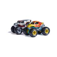 Monster Jam Marvel Monster Truck 2-Pack Spider-Man vs Venom - 1:64 Schaal - Vanaf 3 Jaar - Merk Monster Jam - Leeftijd vanaf 3 jaar