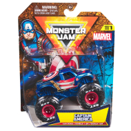 Monster Jam Truck Marvel - 1:64 Schaal - Vanaf 3 Jaar - Assortiment - Merk Monster Jam - Leeftijd vanaf 3 jaar